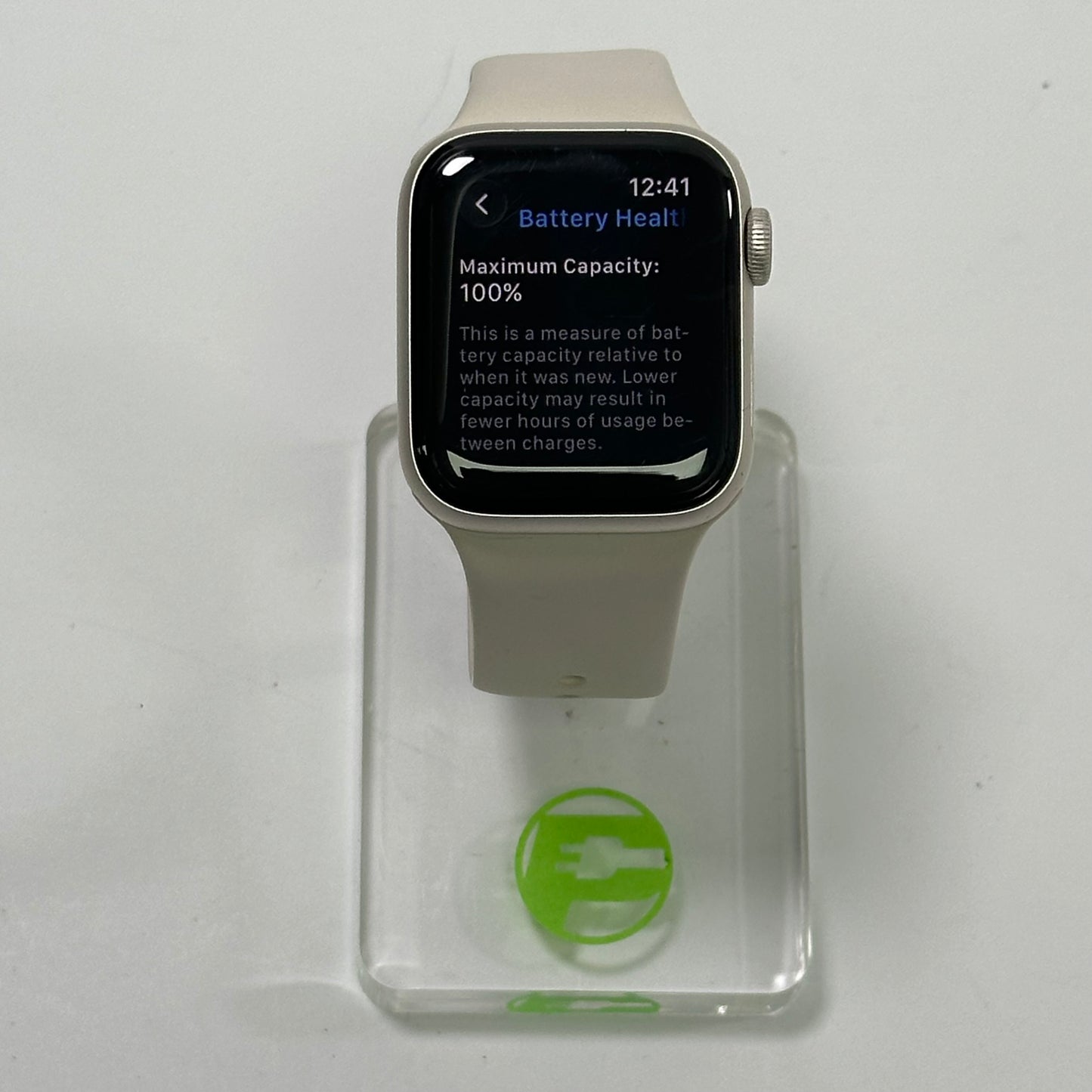 Unlocked Apple Watch SE 2nd Gen 40MM Starlight Aluminum MRFW3LL/A
