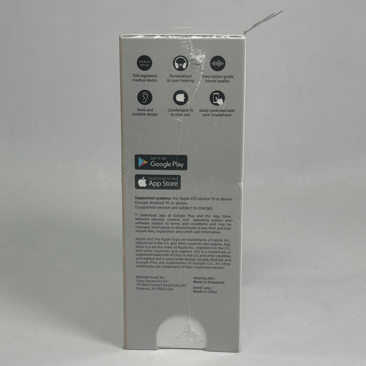 Sony CRE-C10 Self Fitting Hearing Aids
