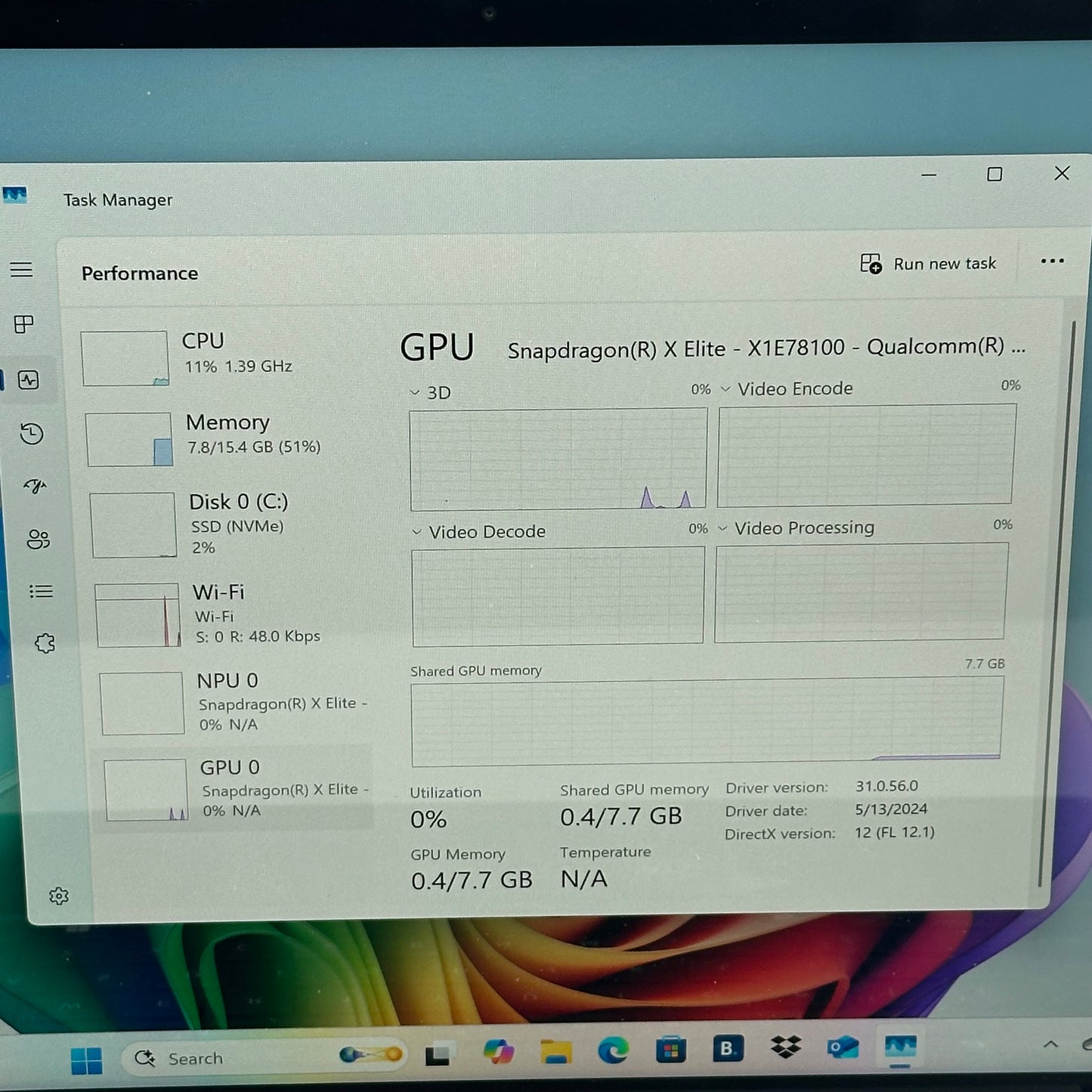 Acer Swift 14 AI SF14-11T-X3RZ 14.5" Snapdragon X Elite 3.4GHz 16GB RAM 1TB SSD