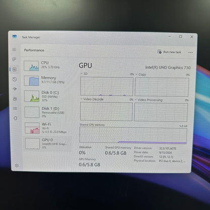 HP Pavilion TP01-3003W Core i5-12400 2.50GHz 12GB RAM 512GB SSD