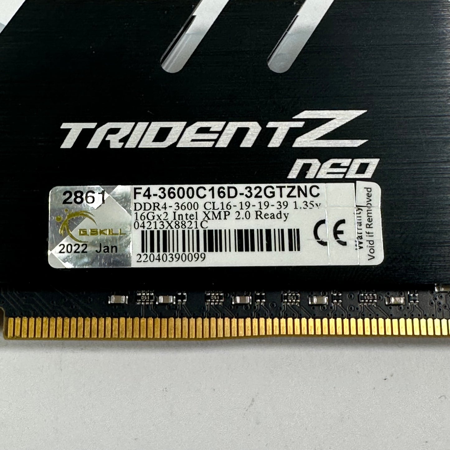 G.Skill Trident Z5 NEO RGB 32GB (2x16GB) RAM DDR4 3600MHz F4-3600C16D-32GTZNC