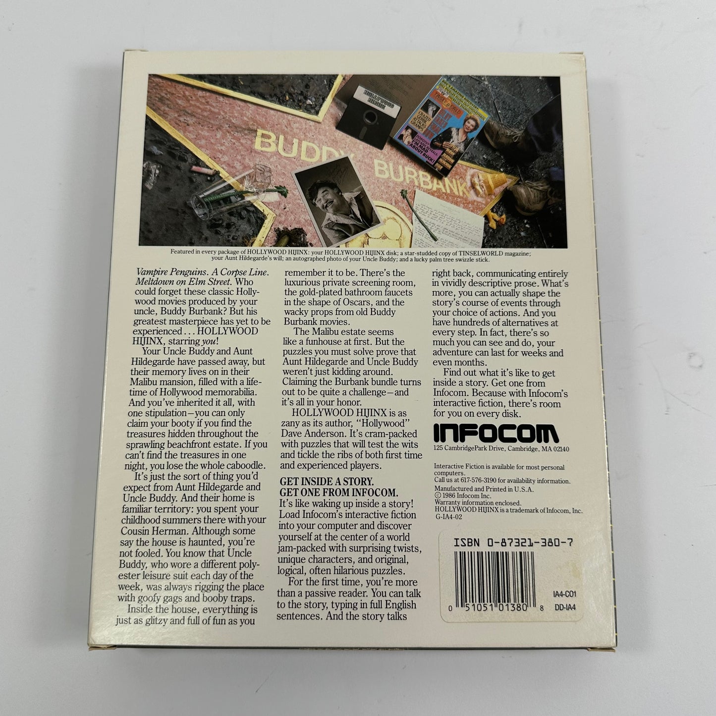 Hollywood Hijinx (Commodore 64, 1986)