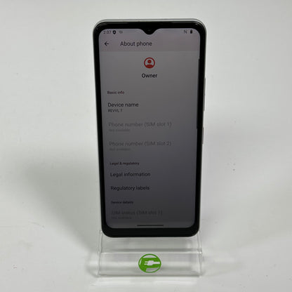 T-Mobile Wingtech REVVL 7 128GB 16 White TMRV075G