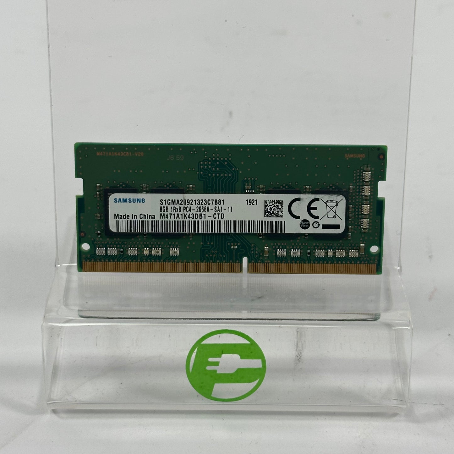 Samsung PC4-2666V 8GB (1x8GB) SODIMM RAM DDR4 2666MHz M471A1K43DB1-CTD