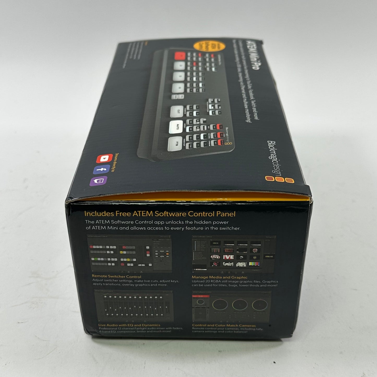 Blackmagic Design ATEM Mini Pro HDMI Live Stream Switcher
