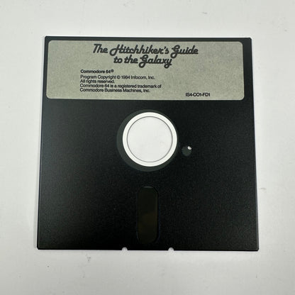 The Hitchhikers Guide to the Galaxy (Commodore 64, 1984)
