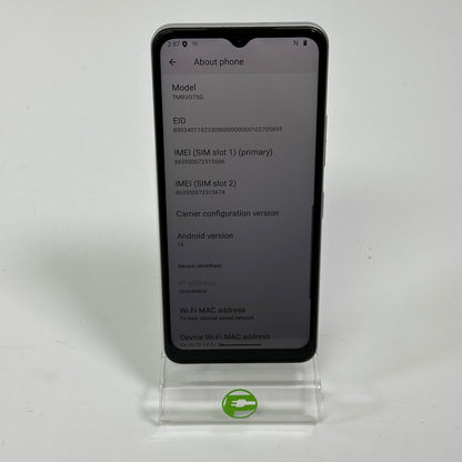 T-Mobile Wingtech REVVL 7 128GB 16 White TMRV075G