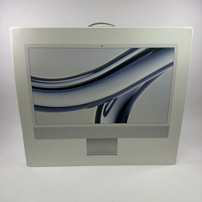 2021 Apple iMac 24" M1 8 Core 3.2GHz 8GB RAM 256GB SSD Silver A2438