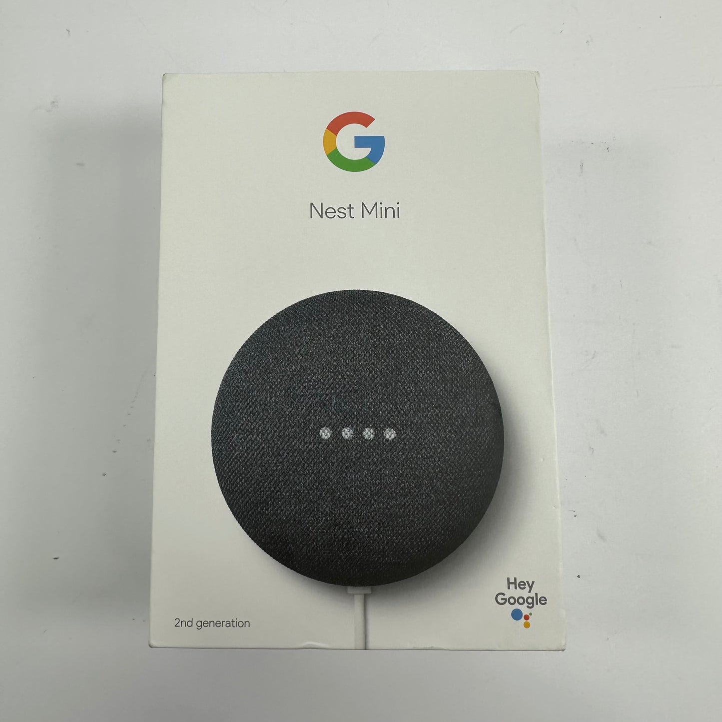 Google Nest Mini 2nd Gen Smart Speaker Charcoal
