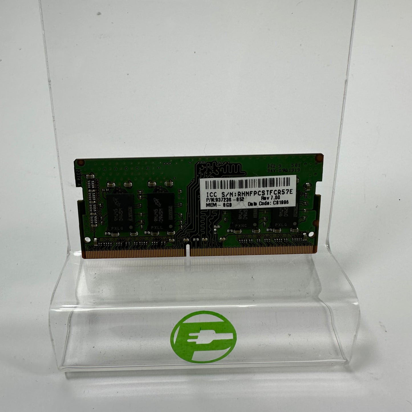 Micron PC4-3200AA 8GB (1x8GB) SODIMM RAM DDR4 3200MHz MTA8ATF1G64HZ-3G2J1