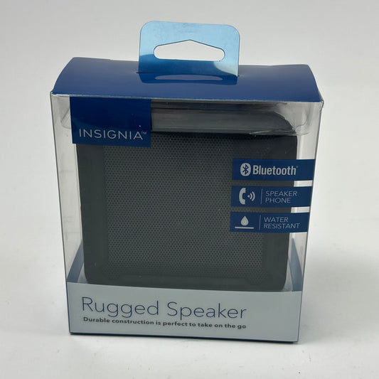 Insignia Rugged Bluetooth Portable Speaker NS-CSPBTF1-BK