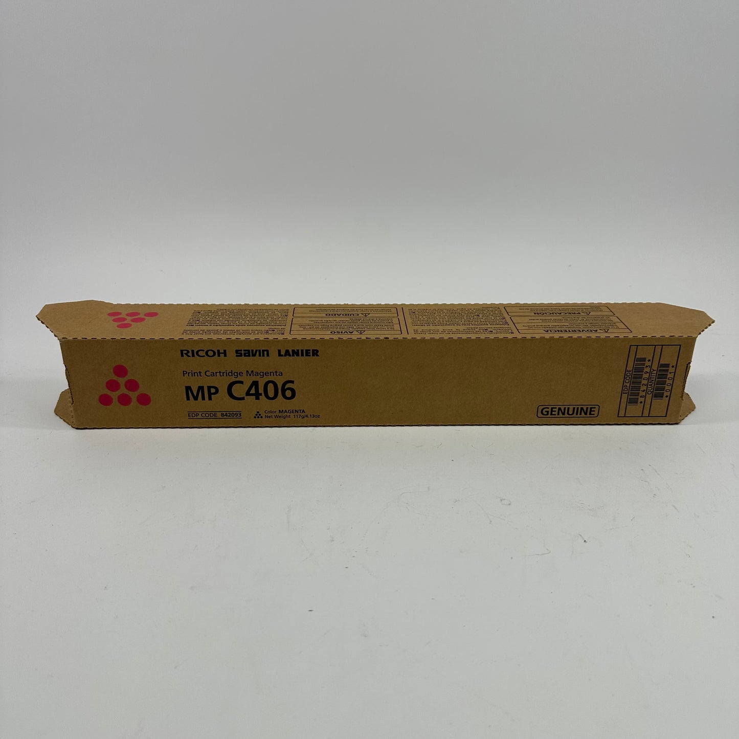 New Ricoh MP C406 842093 Magenta Print Cartridge