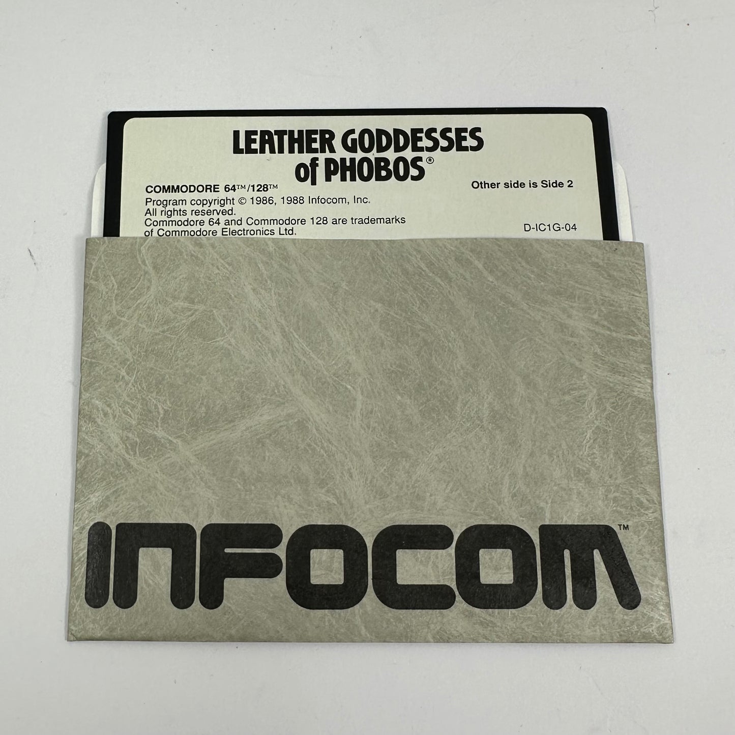 Leather Goddesses of Phobos (Commodore 64, 1986)