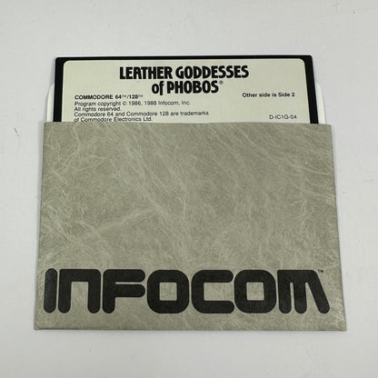 Leather Goddesses of Phobos (Commodore 64, 1986)