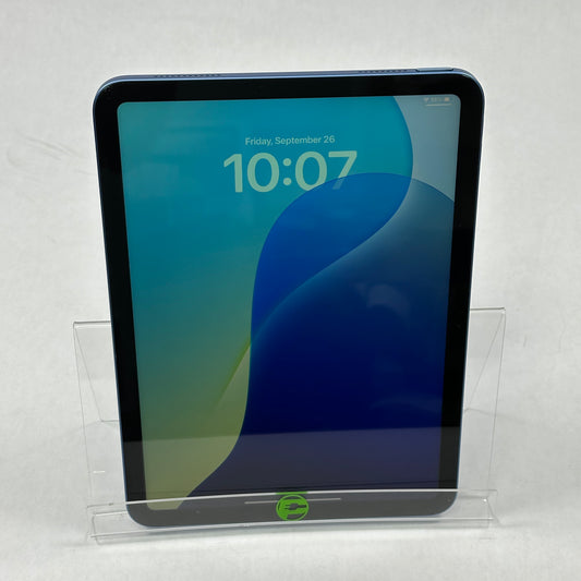 WiFi Only Apple iPad 10th Gen 64GB Blue MPQ13LL/A