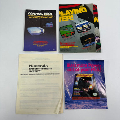 Nintendo Entertainment System NES Action Set Video Game Console Set NES-001 Gray