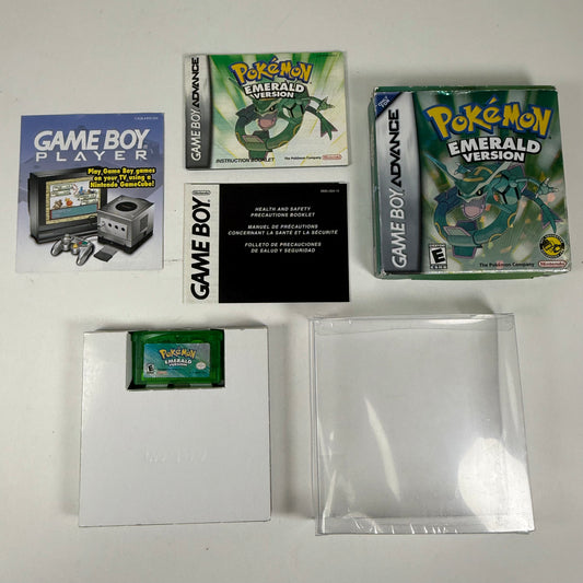 Pokemon Emerald Nintendo Game Boy Advance GBA CIB Authentic Original Rare Mint