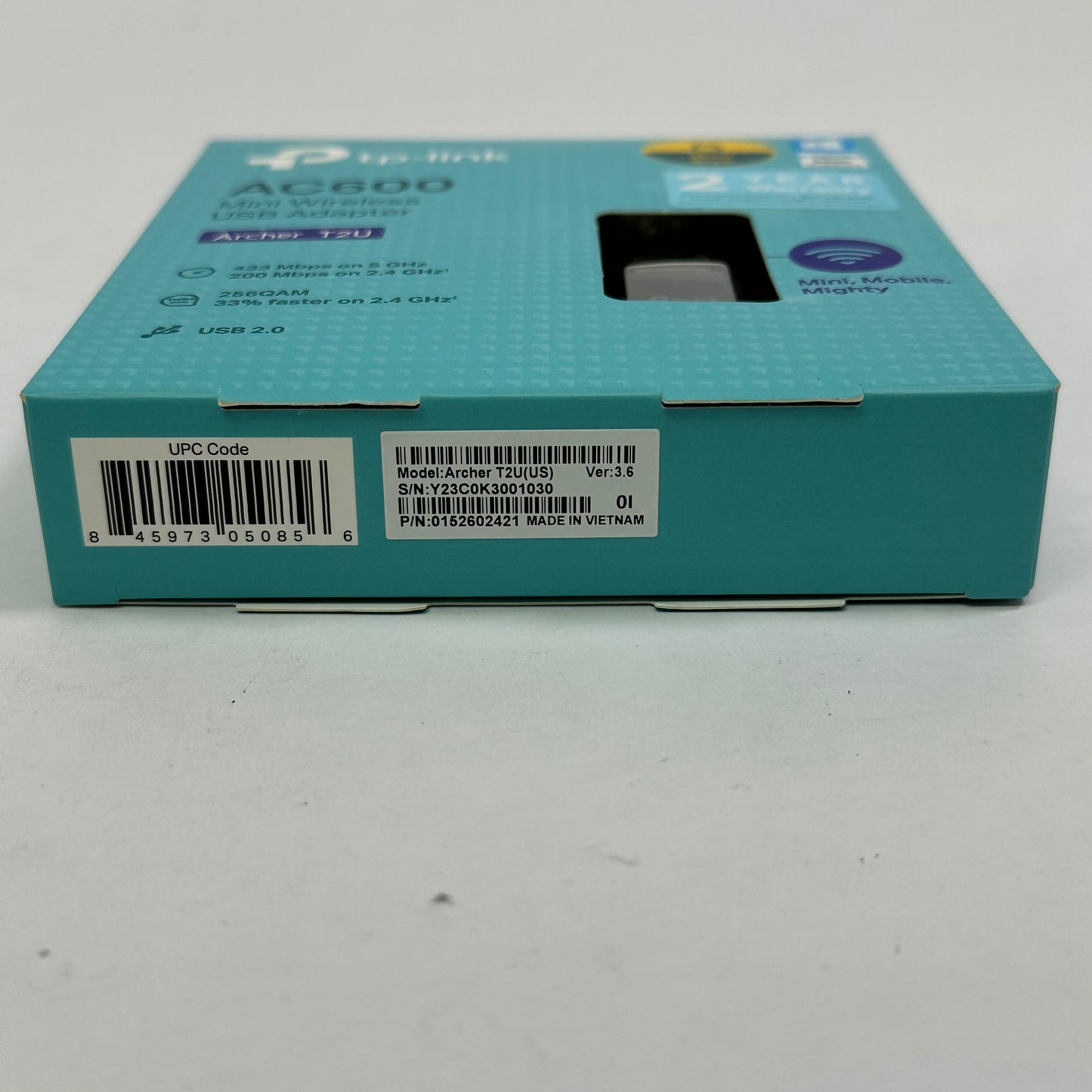 New TP-Link AC600 Archer T2U Mini Wireless USB Adapter