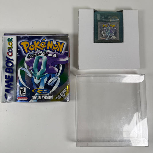 Pokemon Crystal Nintendo Game Boy Advance GBA Authentic Original Rare Mint