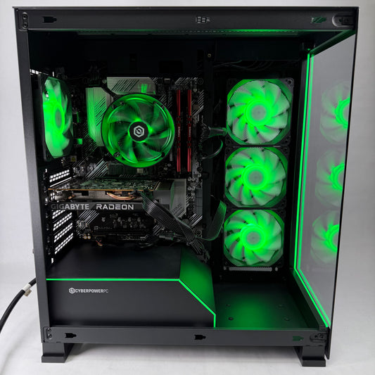 CyberPower Ryzen 5 5500 3.60GHz 16GB RAM 1TB SSD Radeon Radeon RX 6500 XT