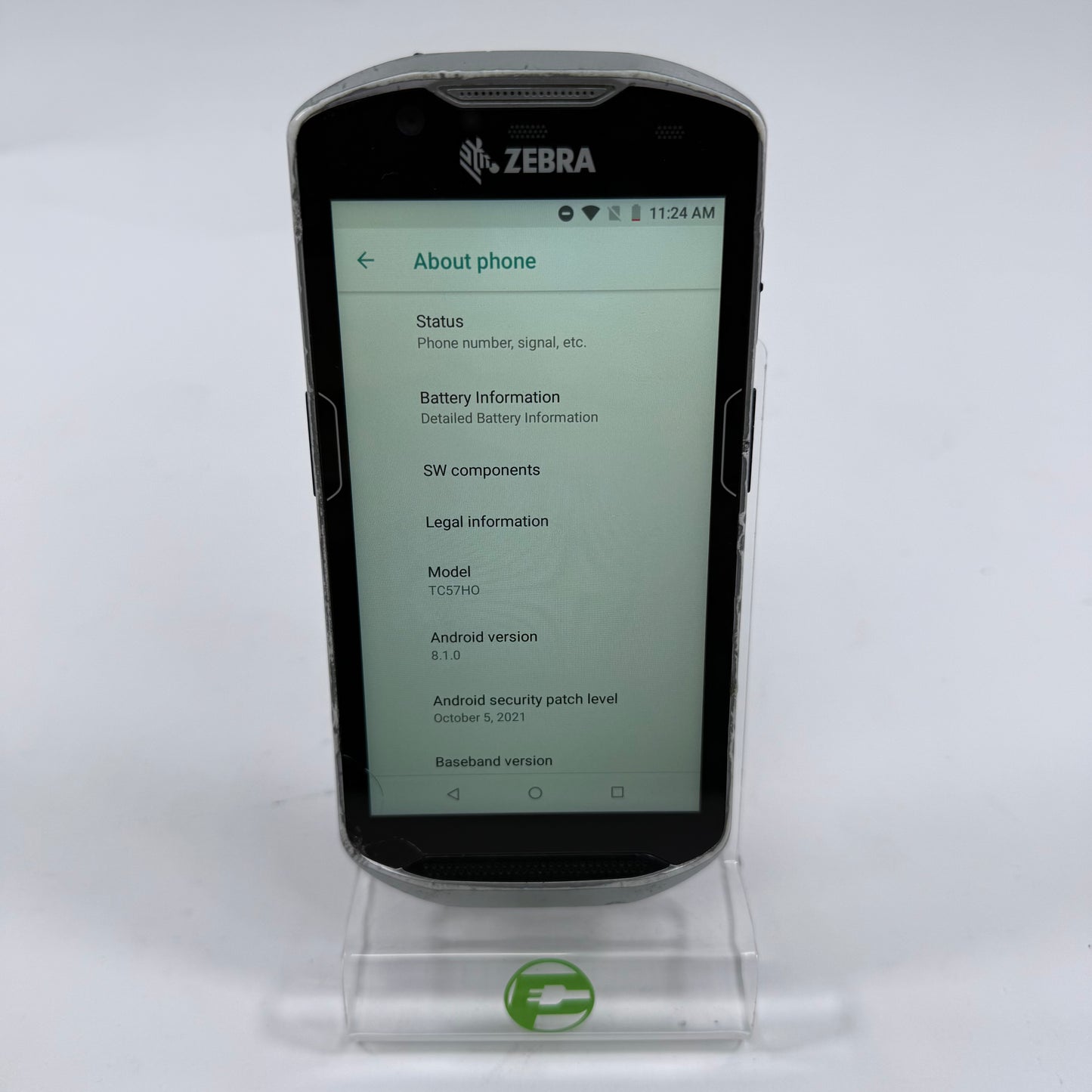 Zebra TC57HO 32GB Mobile Computer Black 