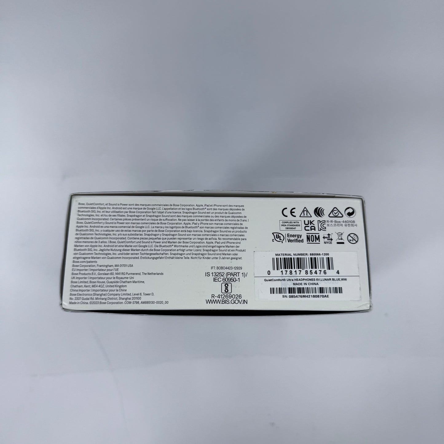 New Bose QuietComfort Ultra Over-Ear Noise Cancelling Bluetooth Headphones 