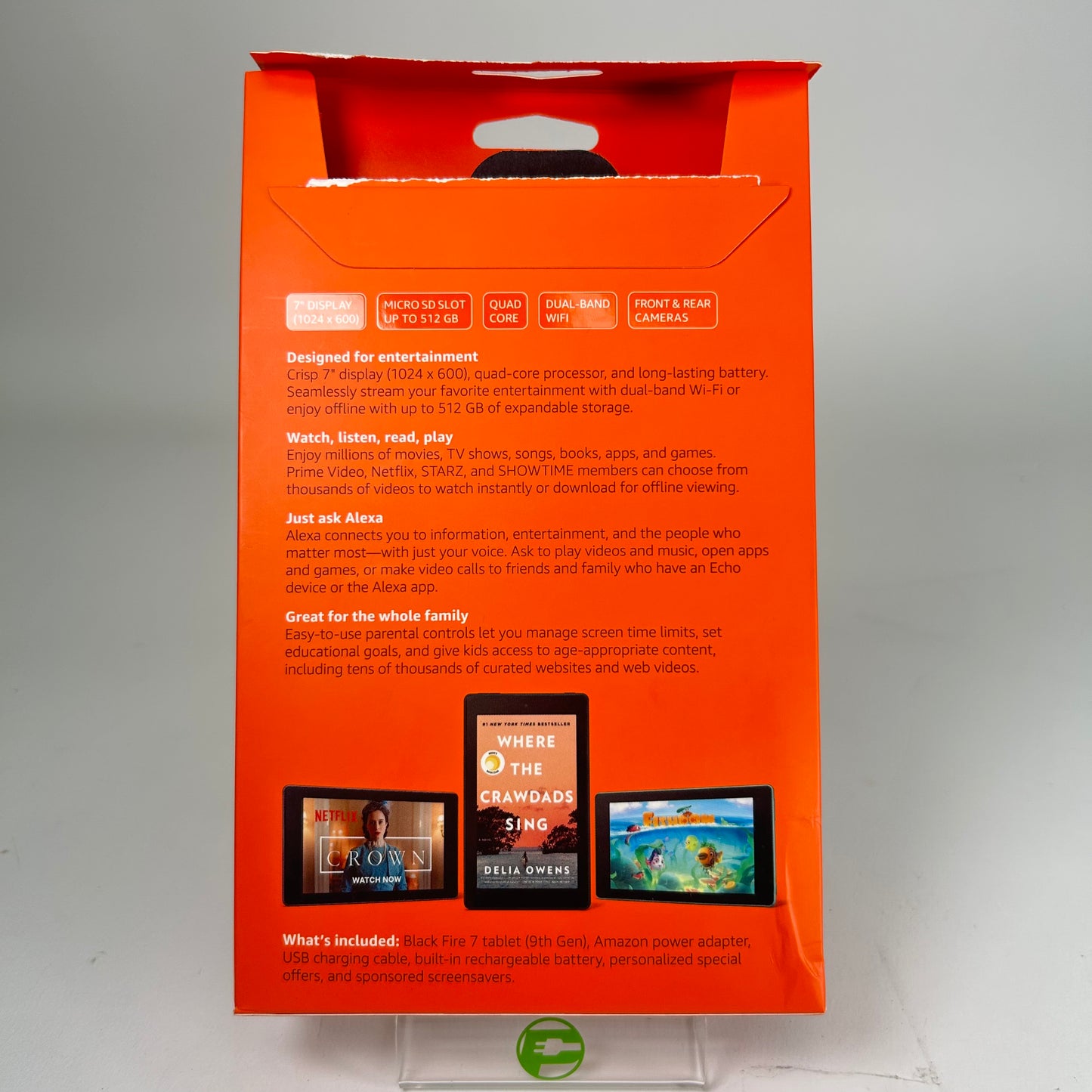 New WiFi Only Amazon Kindle Fire 7 16GB Black M8S26G