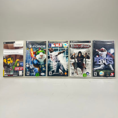 Lot of 5 Sony PlayStation Portable PSP Games