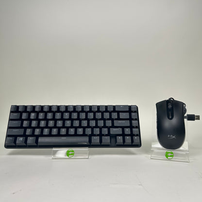HyperX Pulsefire Core Mouse, HyperX Alloy Origins 65 Keyboard 