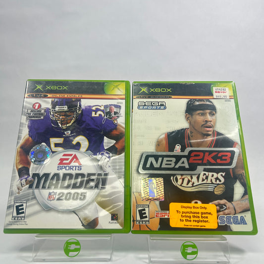 Lot of 2 Microsoft Original Xbox Games