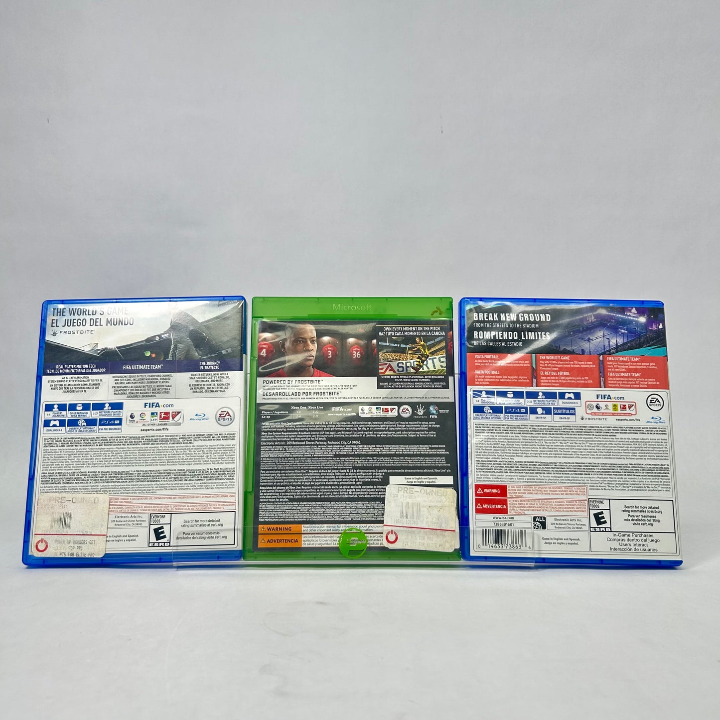 Lot of 3 Sony PlayStation 4 PS4 Games And one xbox one game