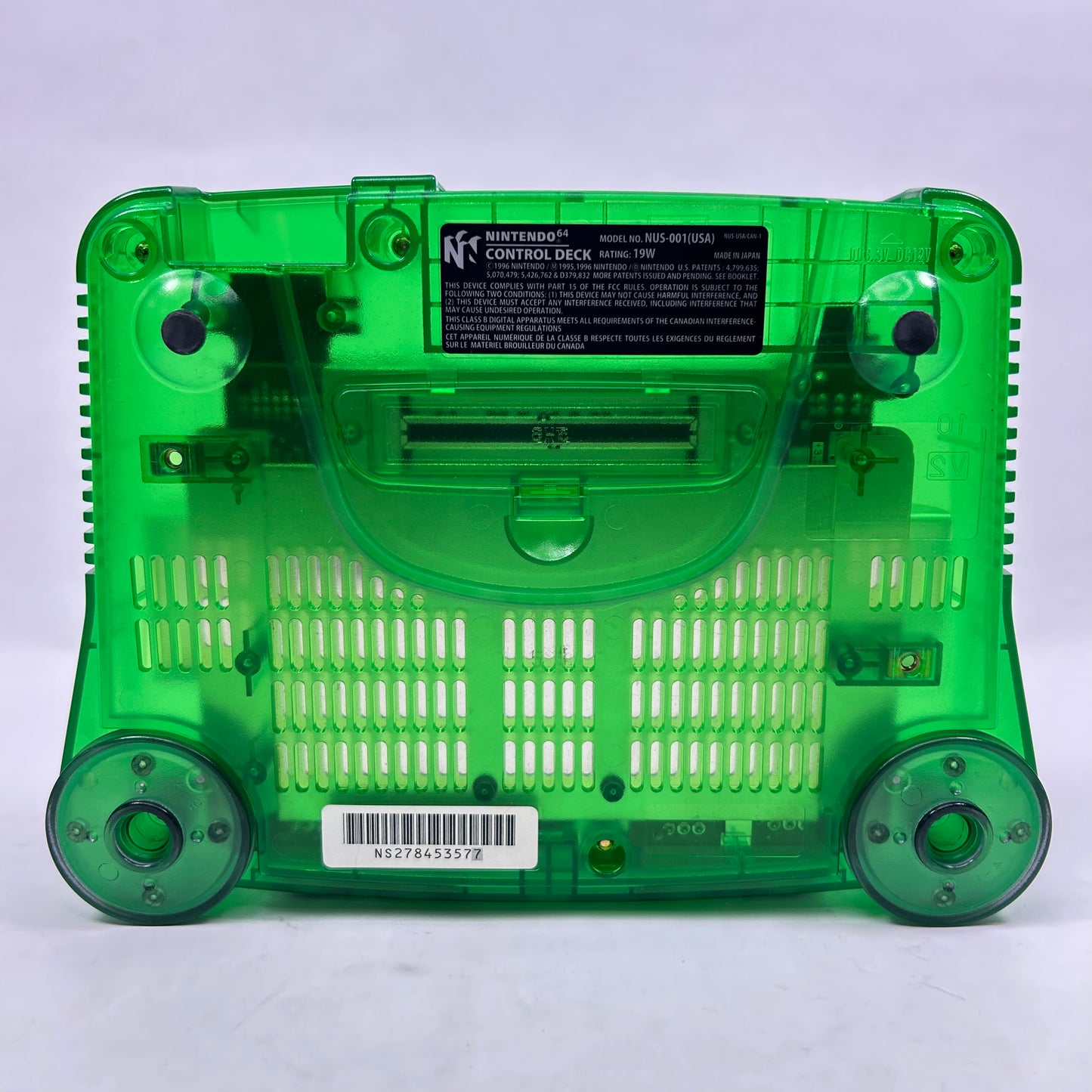 Nintendo 64 Video Game Console NUS-001 Jungle Green