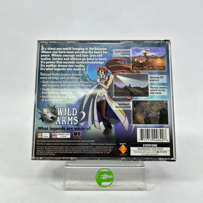 Wild Arms 2 (Sony PlayStation 1 PS1, 2000)