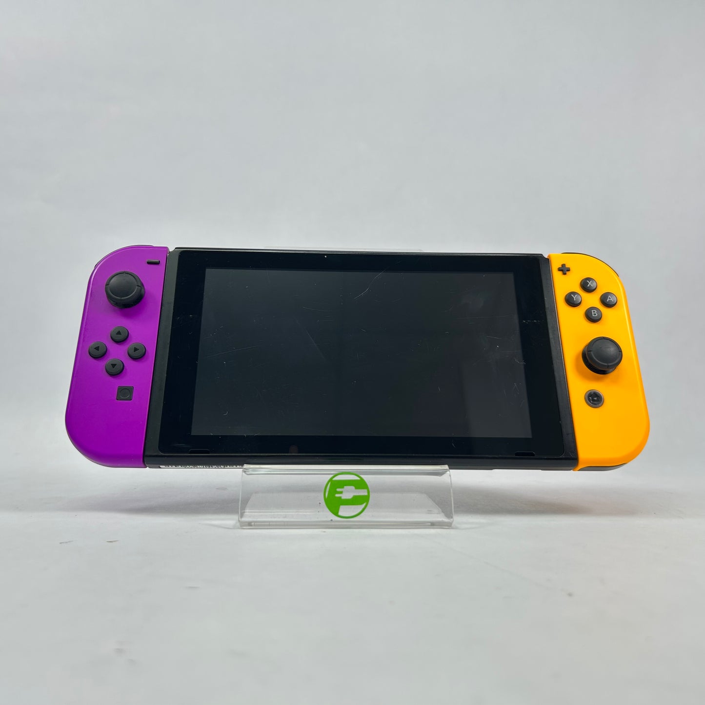 Nintendo Switch v1 Video Game Console HAC-001 Purple yellow