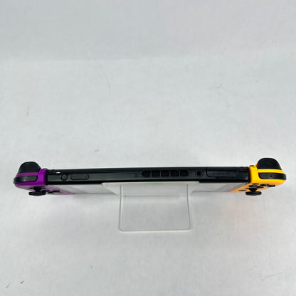 Nintendo Switch v1 Video Game Console HAC-001 Purple yellow