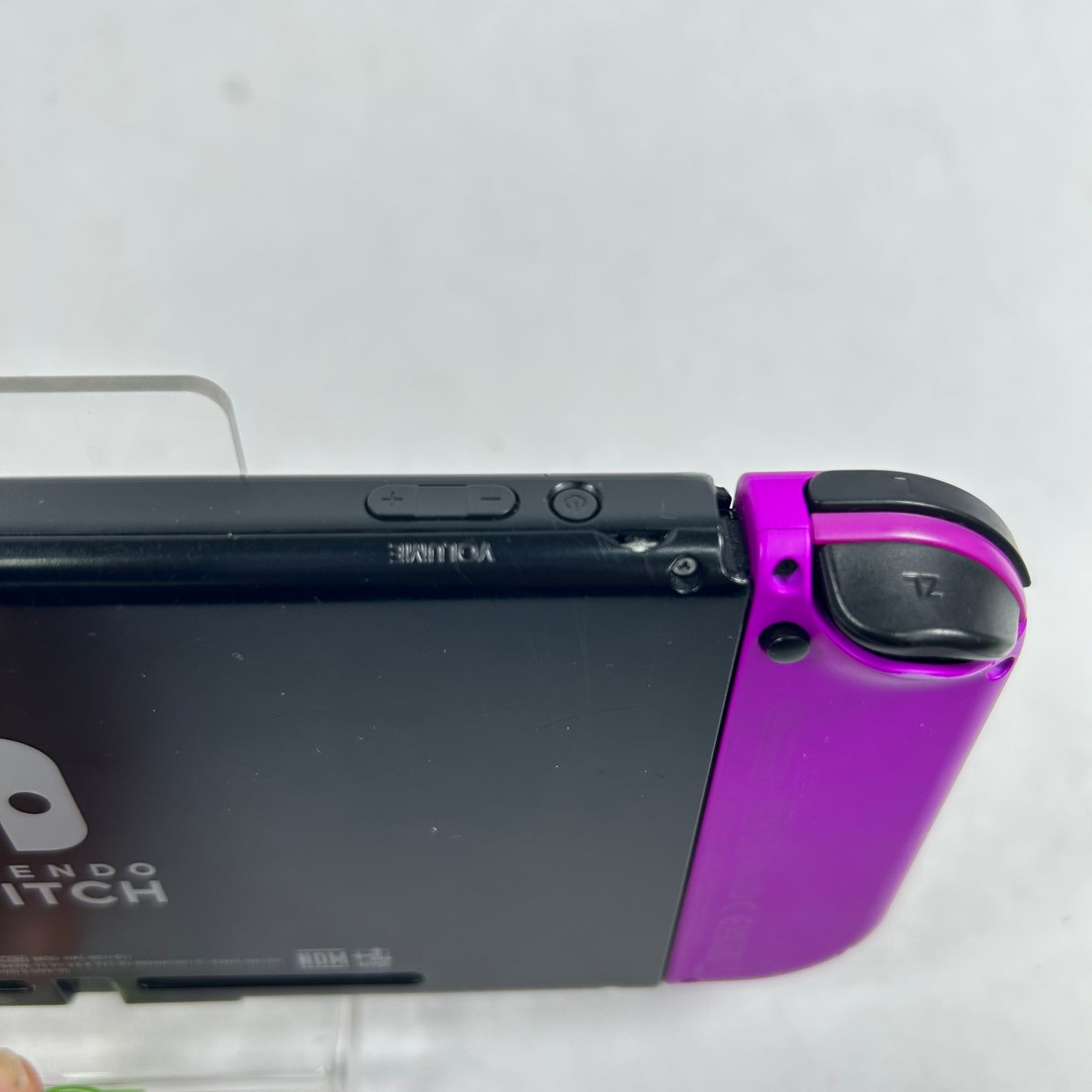 Nintendo Switch v1 Video Game Console HAC-001 Purple yellow