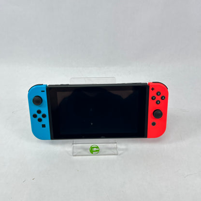 Nintendo Switch v1 Video Game Console HAC-001 Red/Blue