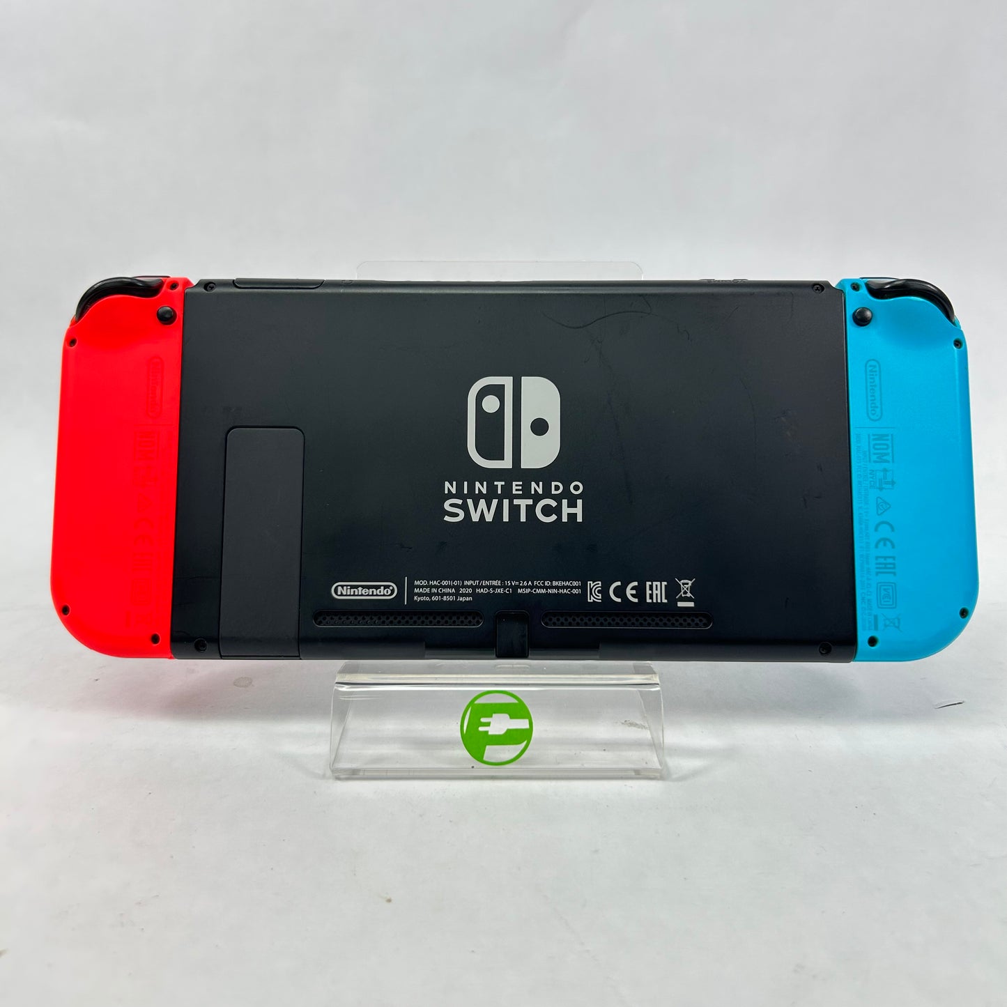 Nintendo Switch v1 Video Game Console HAC-001 Red/Blue