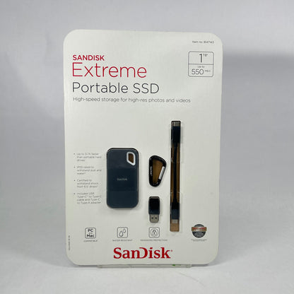 New SanDisk 1TB Extreme Go Portable SSD Extreme Portable SSD