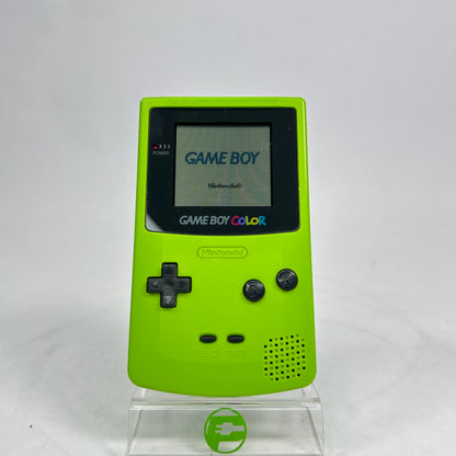 Nintendo Game Boy Color CGB-001 Kiwi CIB FIRST RUN