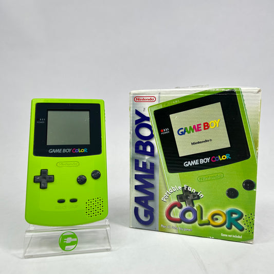 Nintendo Game Boy Color CGB-001 Kiwi CIB FIRST RUN