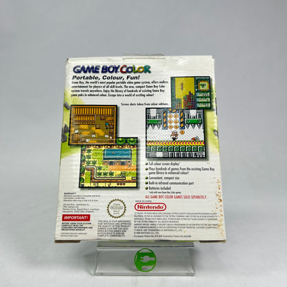 Nintendo Game Boy Color CGB-001 Kiwi CIB FIRST RUN
