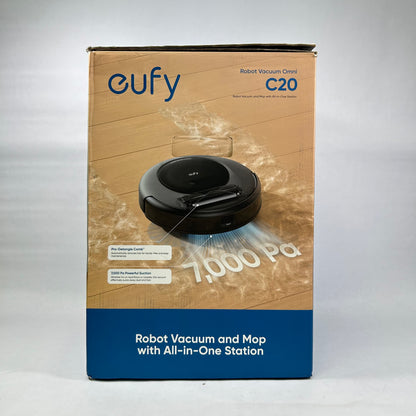 New Eufy Robot Vacuum  Mop Omni C20 Self Emptying All-in-One Station Auto Drying