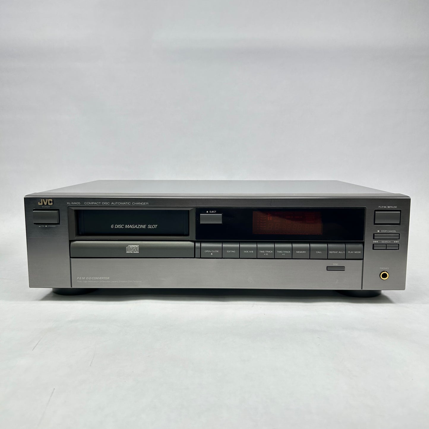 JVC XL-M405 Vintage Multi‑Disc CD Changer XL‑M405TN